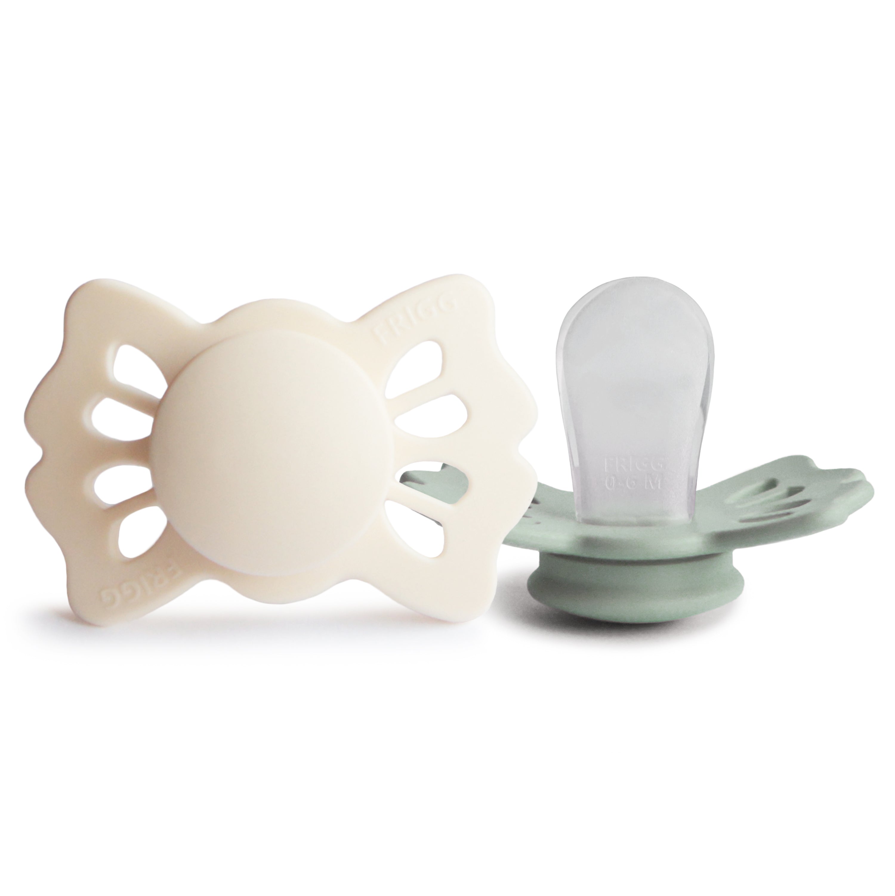 Image of FRIGG Lucky Symmetrical Silicone Pacifier 2-Pack (0-6 Months)