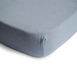 Image of Mini Muslin Crib Sheet