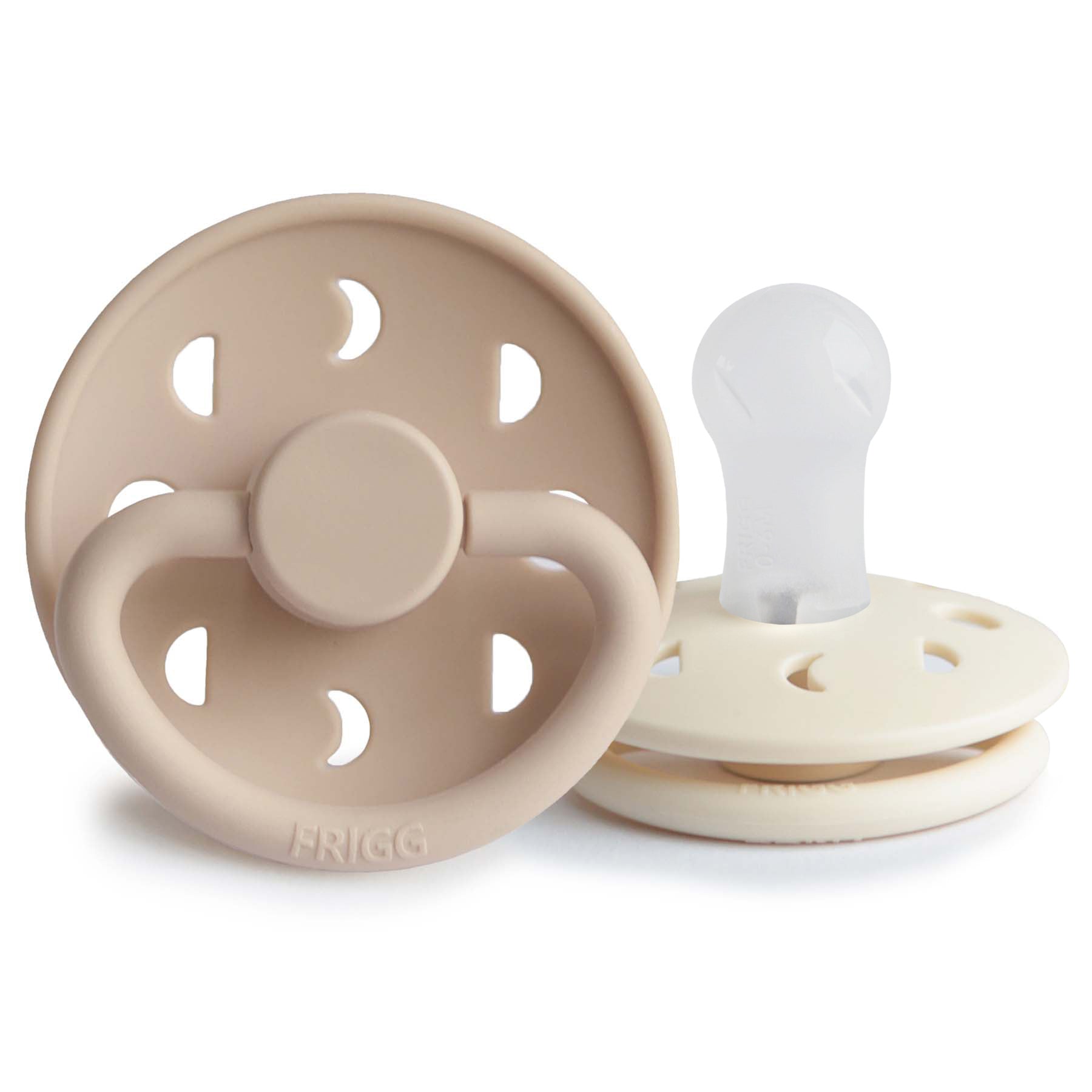 Image of FRIGG Moon Silicone Pacifier 2-Pack