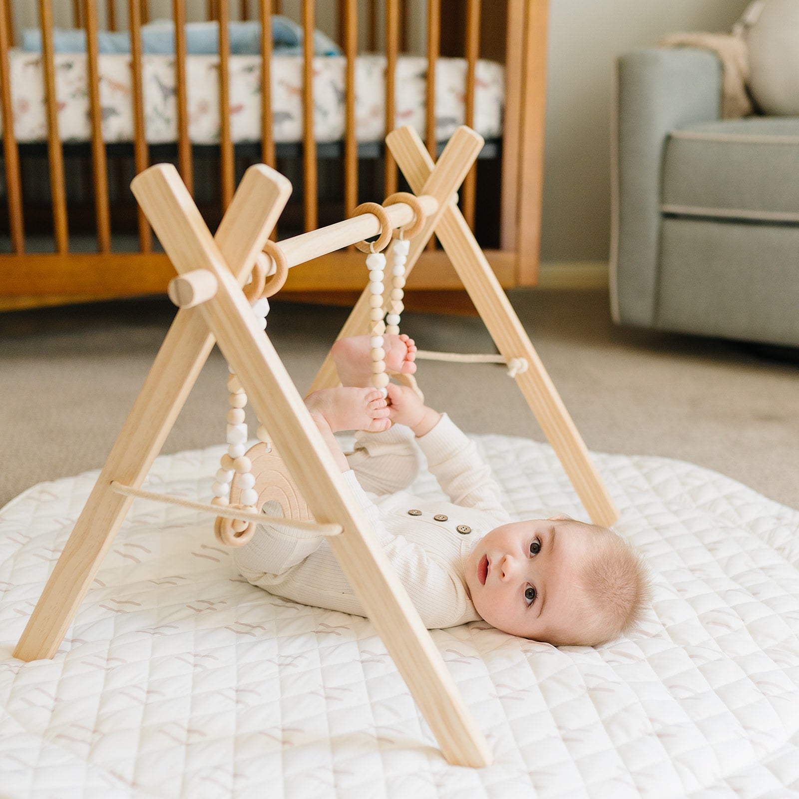 Wooden Baby Gym