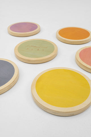 Wood Stepping Stones