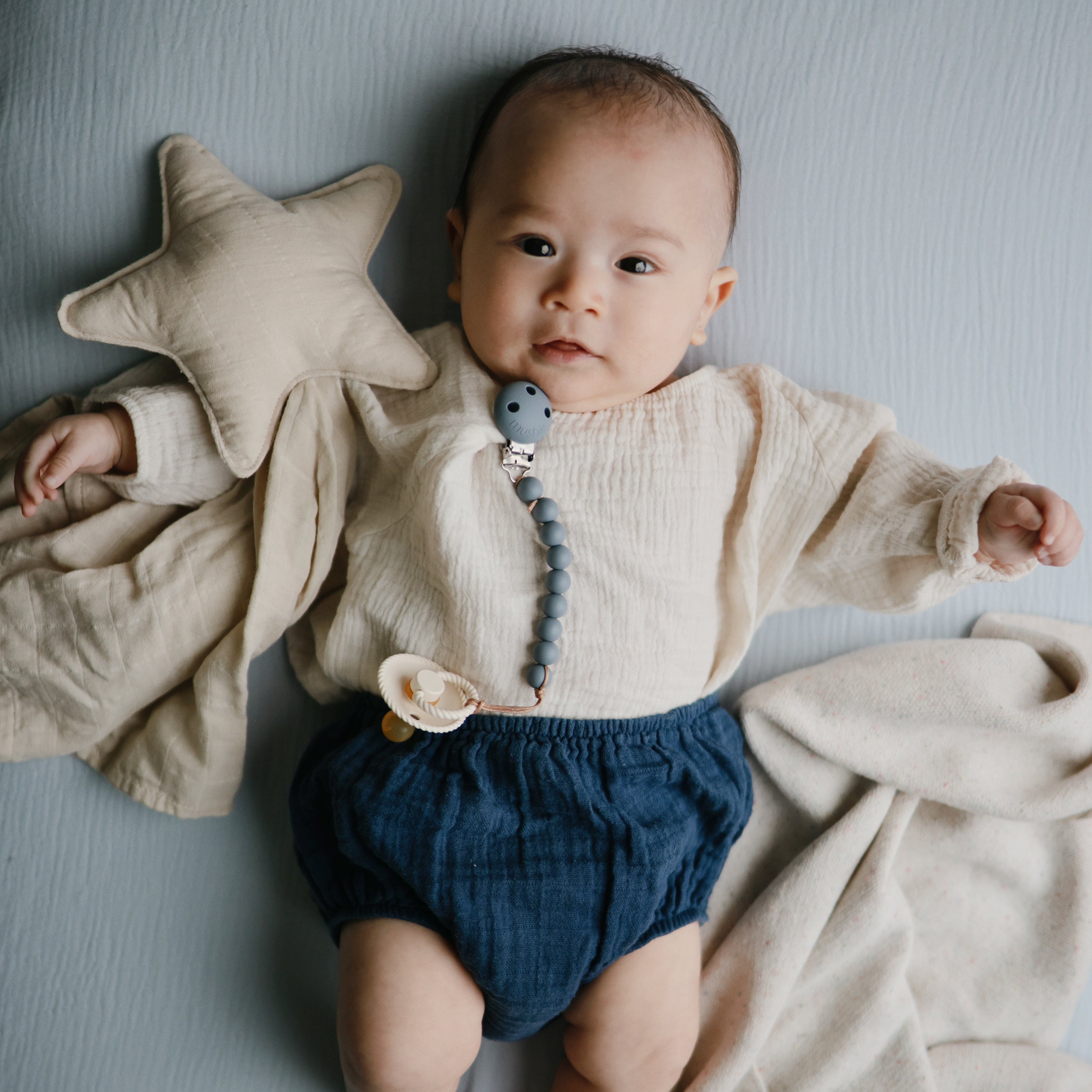 Image of Mini Muslin Crib Sheet