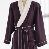 Deluxe Plush Spa Robe - Chocolate