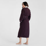 Deluxe Plush Spa Robe - Chocolate