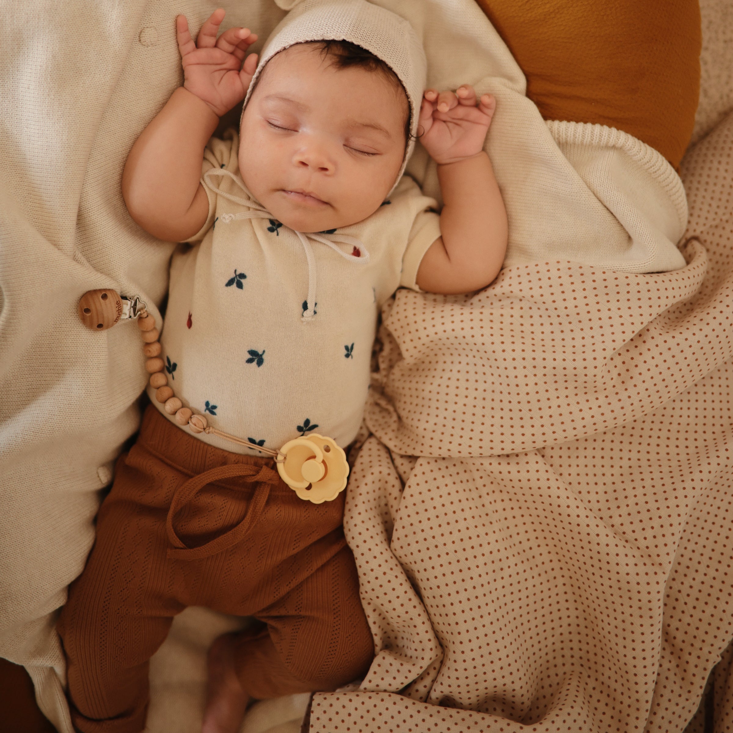 Image of Organic Cotton Muslin Swaddle Blanket