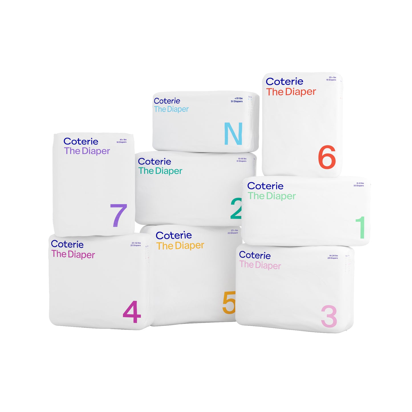 Coterie: The Diaper (Local Delivery or Pick Up only)