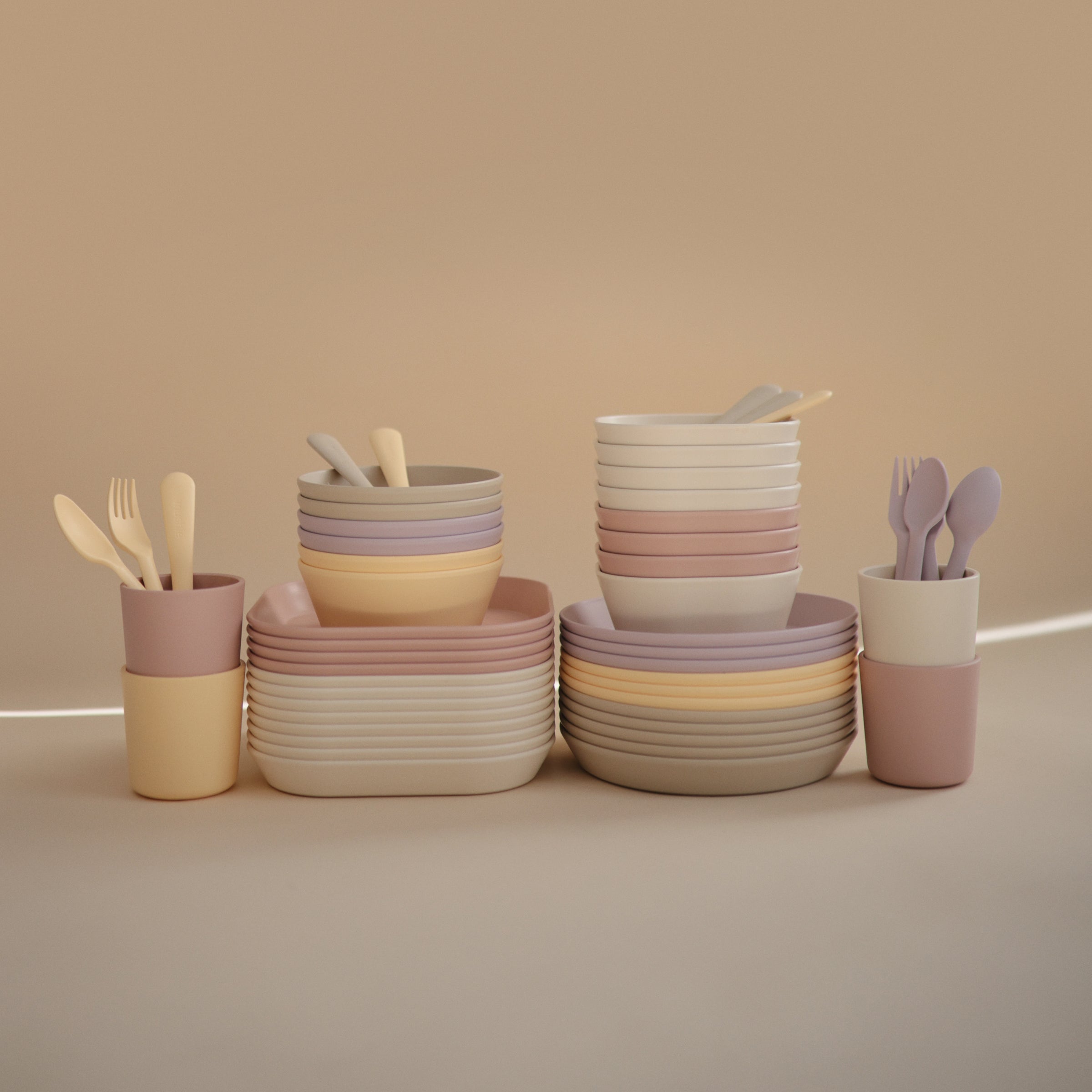 Image of Square Dinnerware Bowl, Set of 2