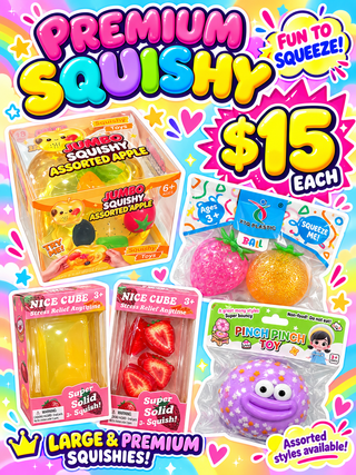$15 Premium Squishy Funny Fidget Toy