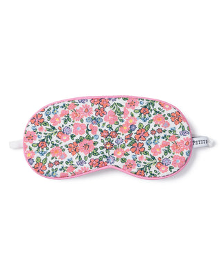 Kid's Sleep Mask in Fleurs de Rose