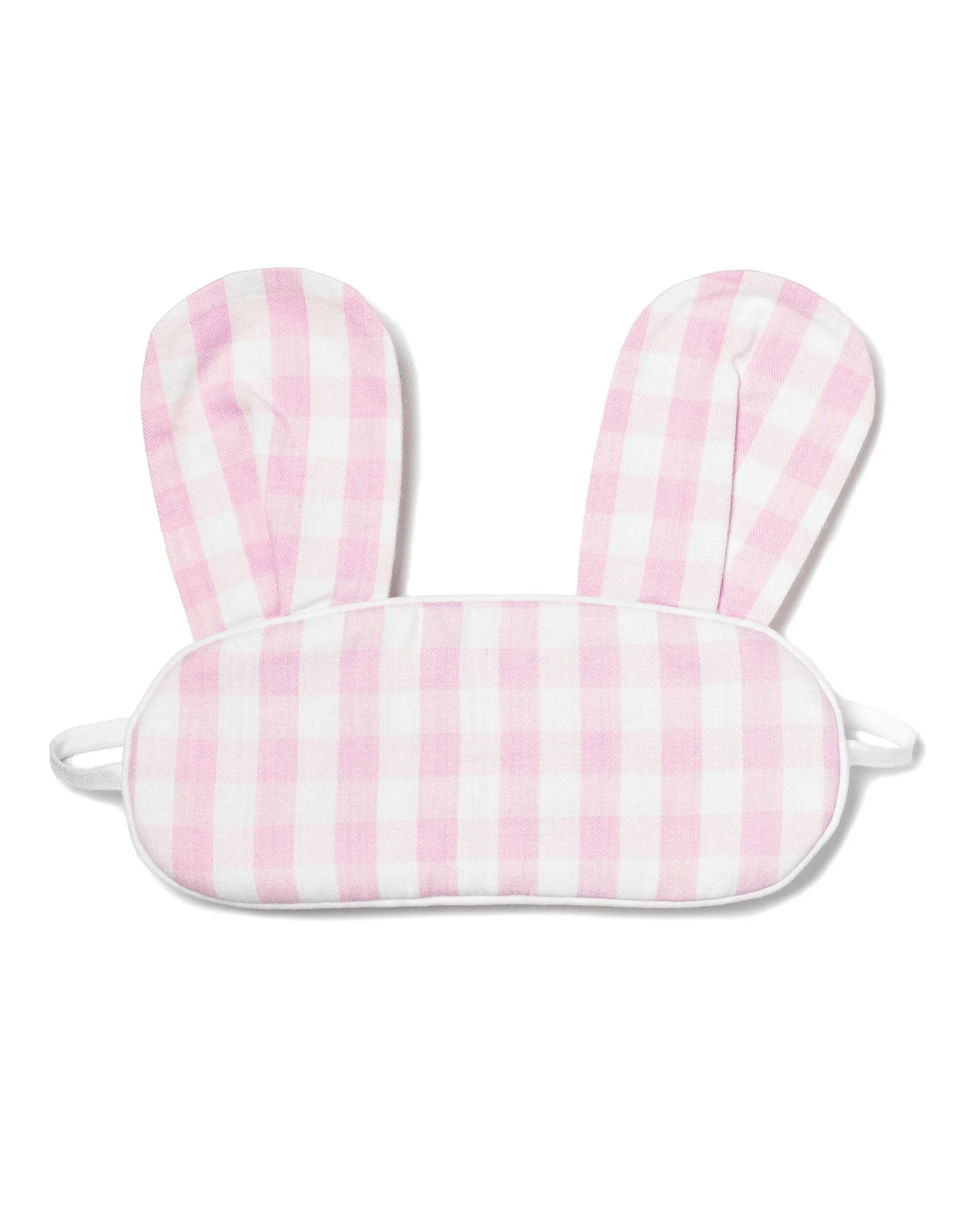 Kids Twill Sleep Mask in Pink Gingham
