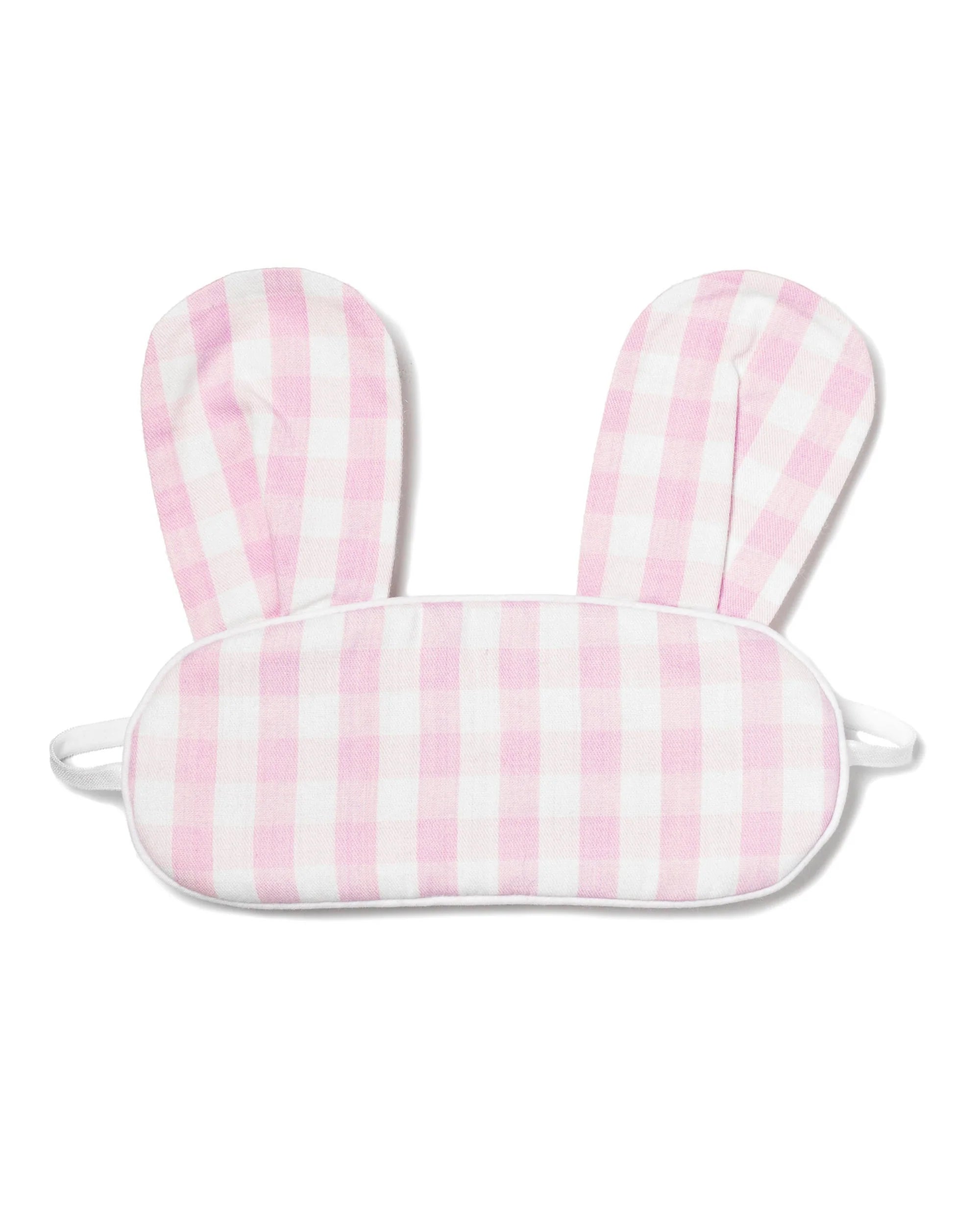 Kids Twill Sleep Mask in Pink Gingham