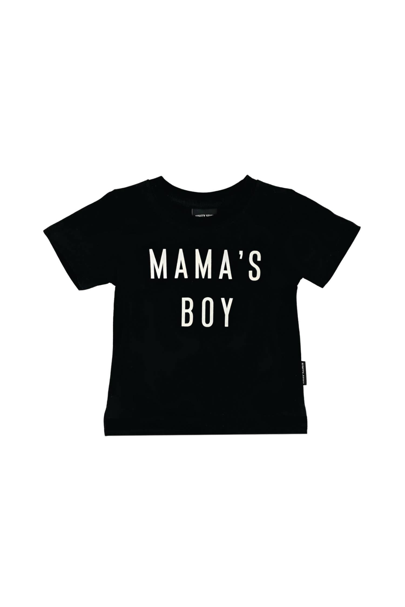 97 Design Co. - Mama's Boy - Black Kids Tee, Toddler T-shirt, Mother's Day