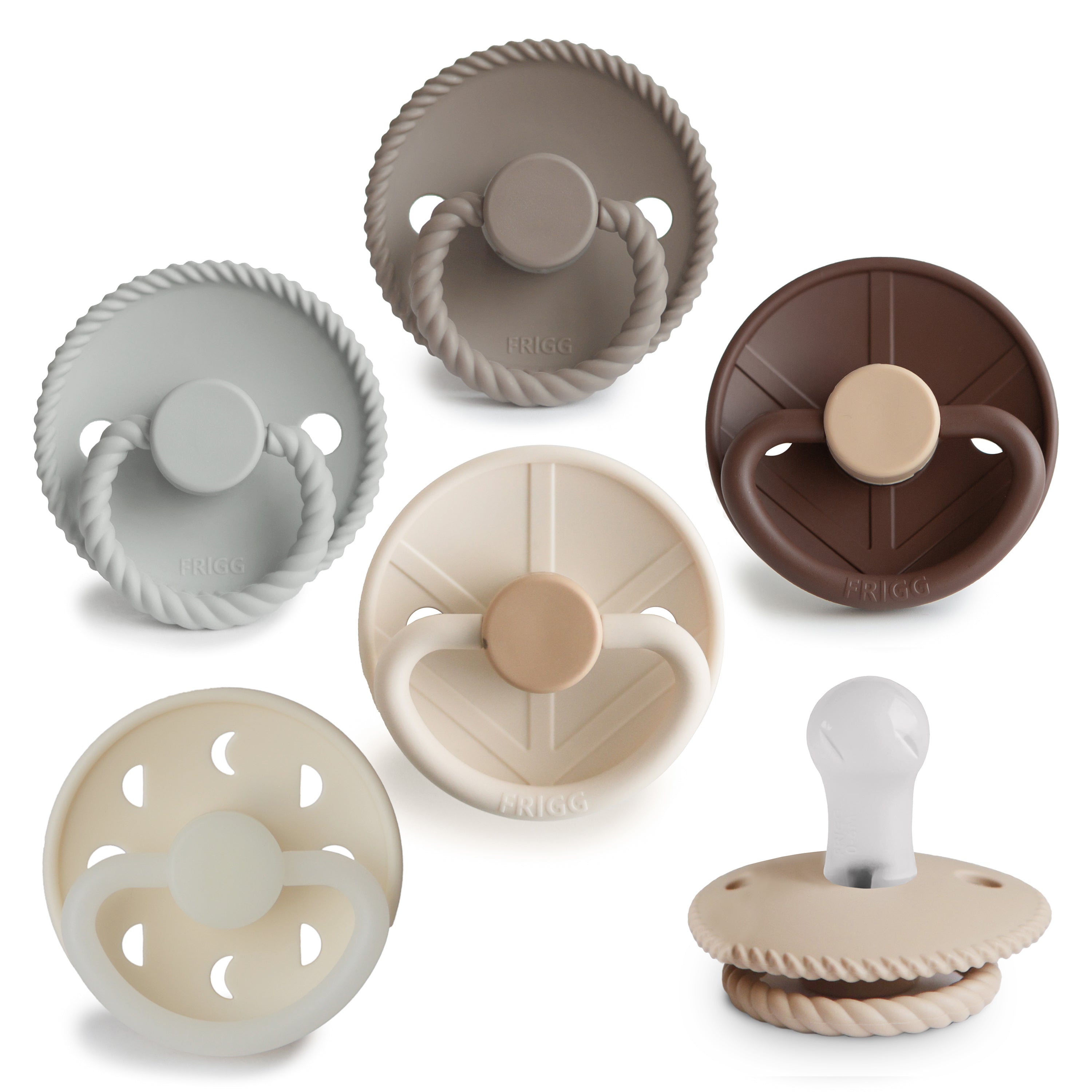 Image of FRIGG Silicone Pacifier 6-Pack