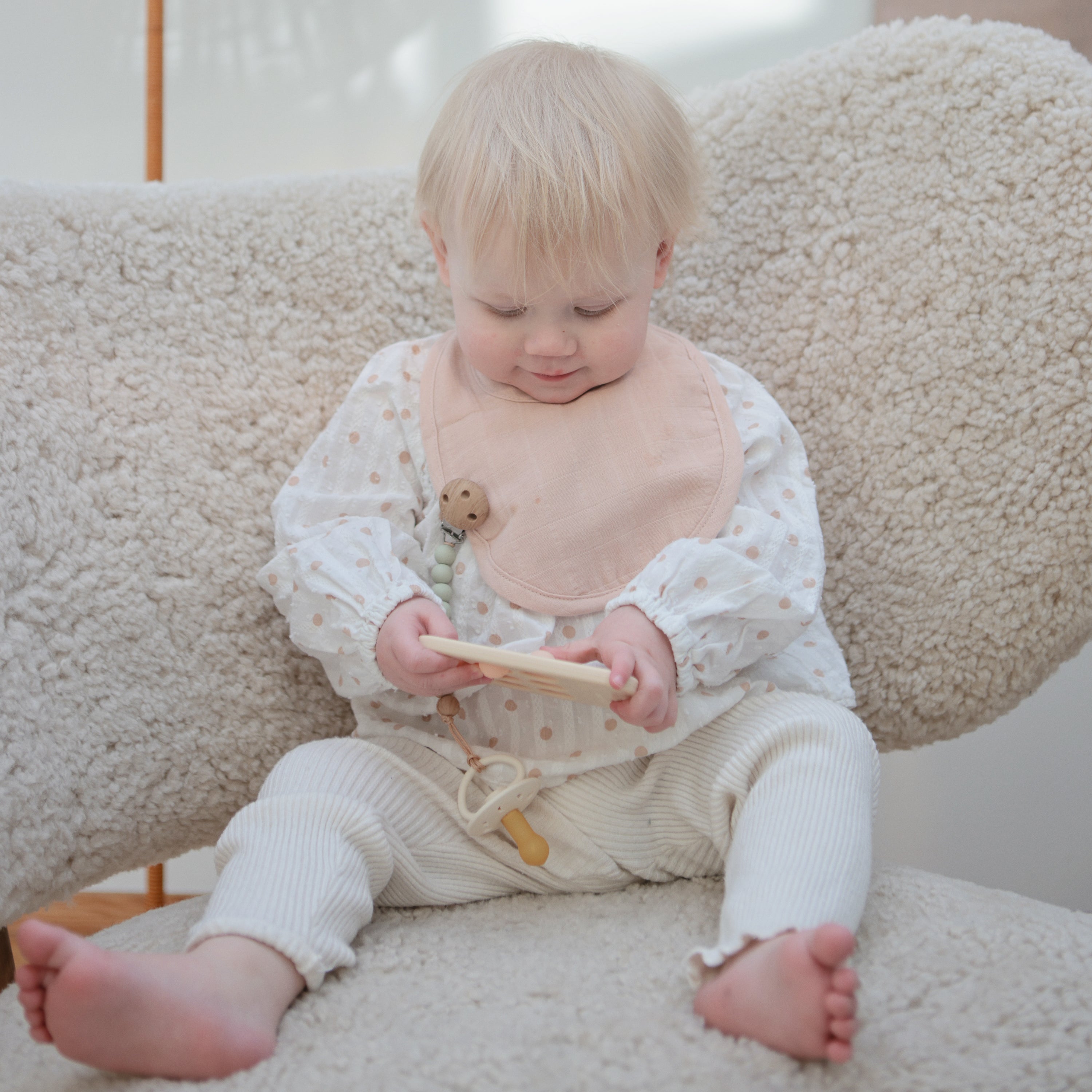 Image of Silicone Pacifier Clip | Eva