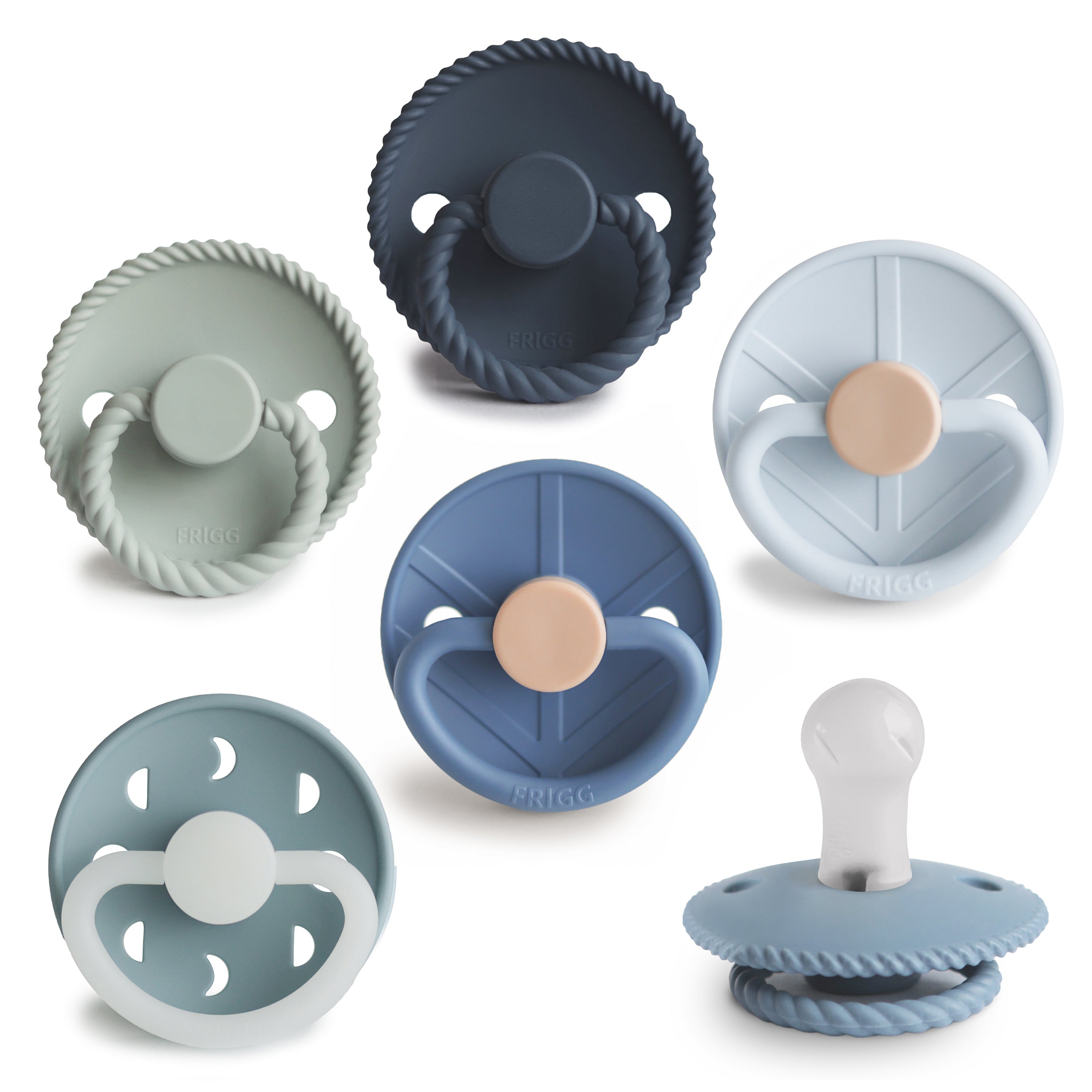 Image of FRIGG Silicone Pacifier 6-Pack