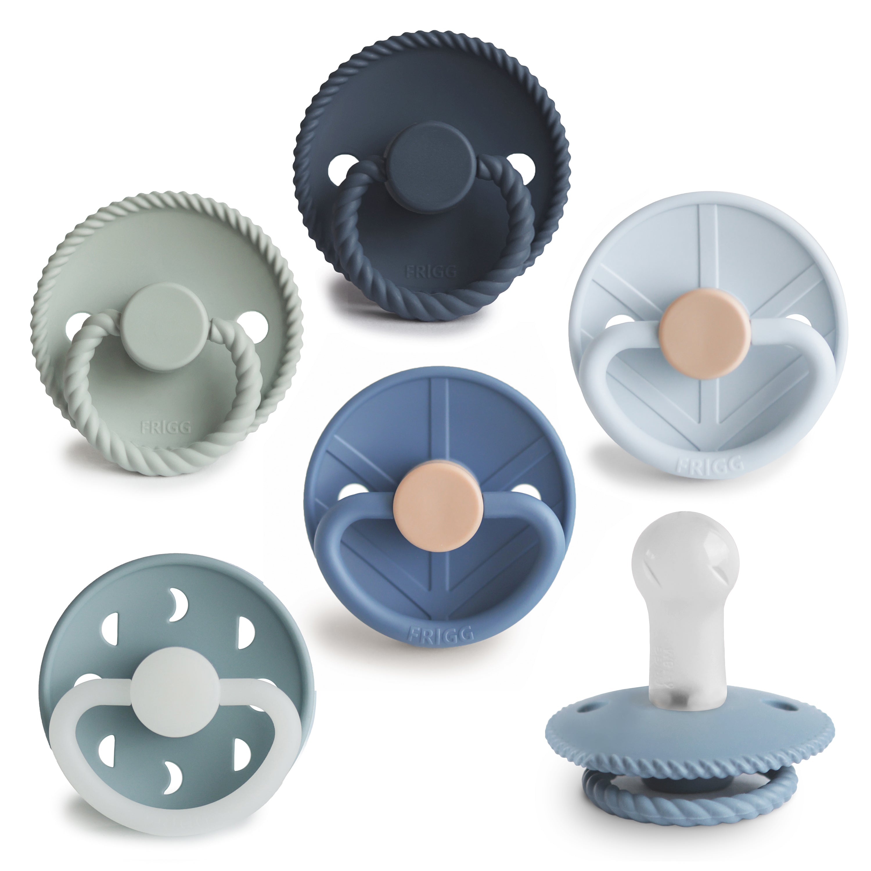 Image of FRIGG Silicone Pacifier 6-Pack