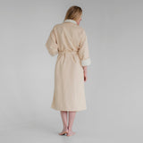 Essential Terry Cloth Spa Robe - Stone