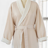 Essential Terry Cloth Spa Robe - Stone