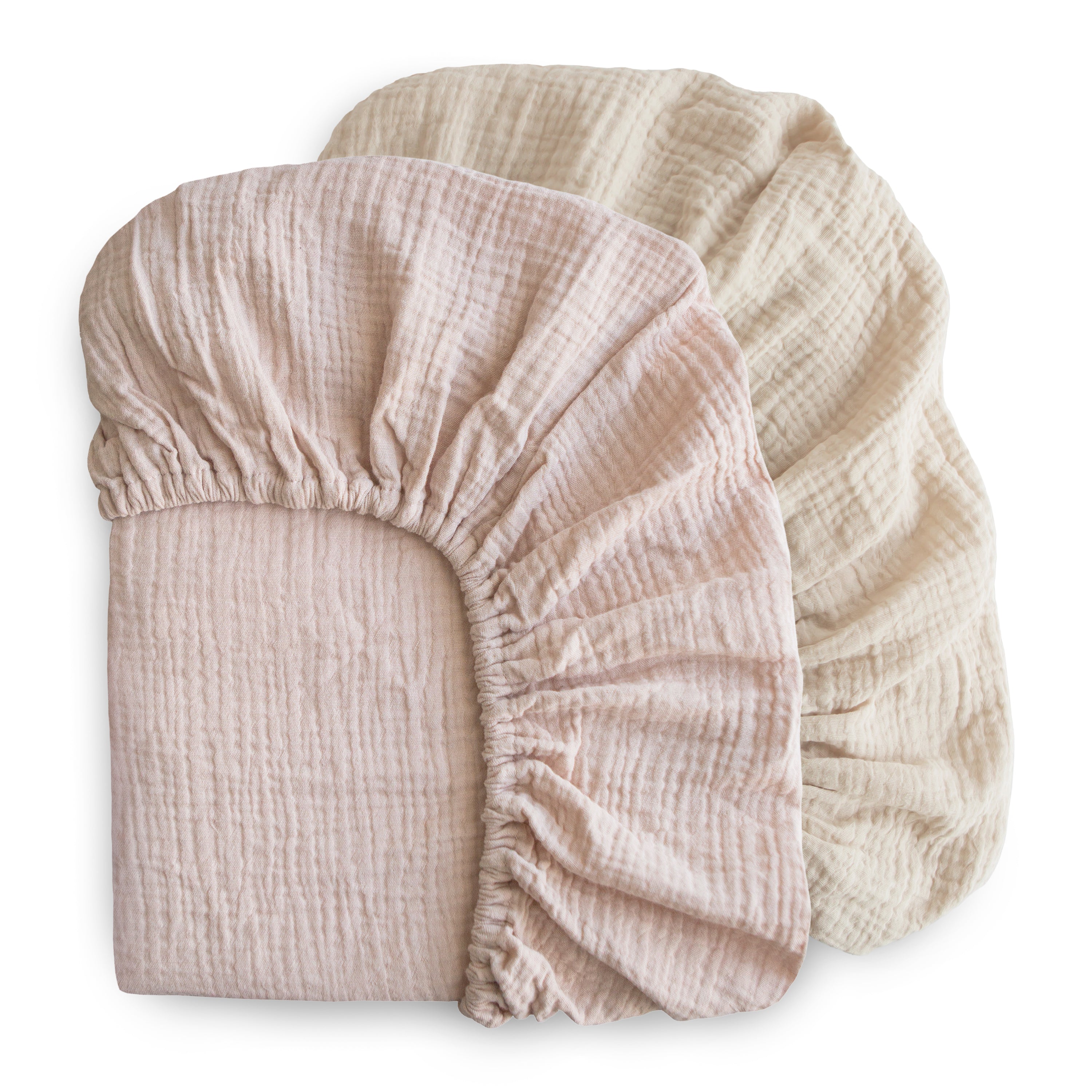 Image of Extra Soft Muslin Crib Sheet - 2 Pack