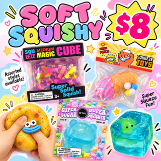 $8 Soft Squishy Funny Fidget Toy