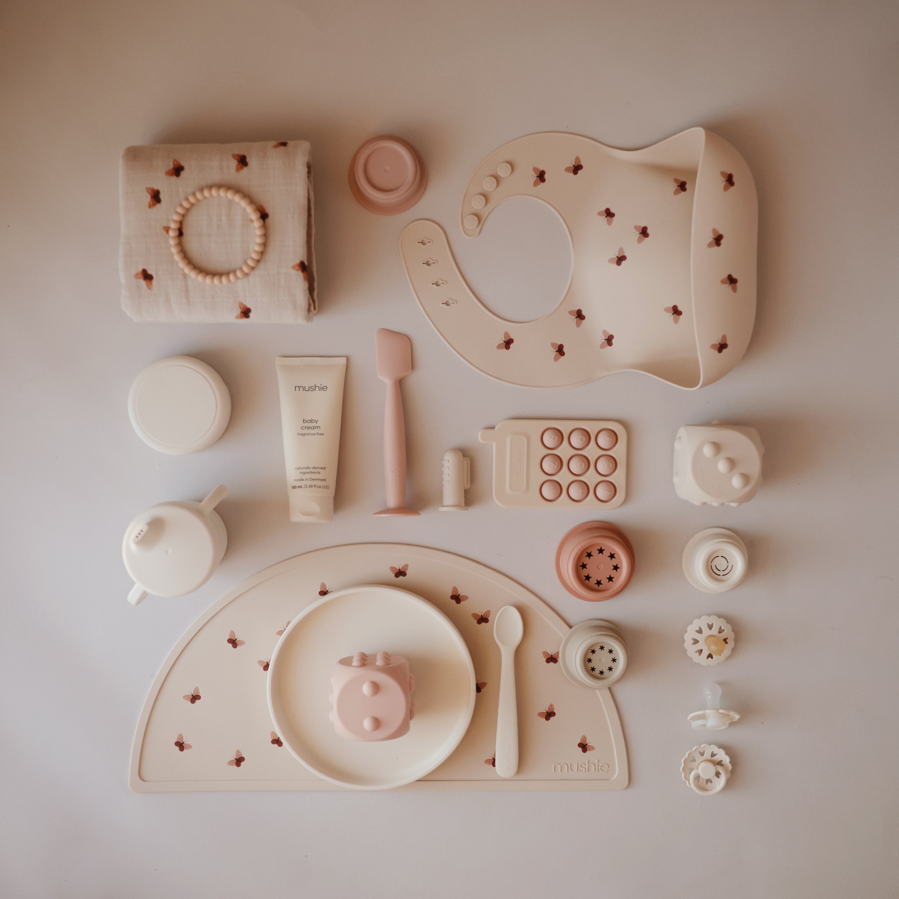 Image of Organic Cotton Muslin Swaddle Blanket