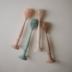Image of Silicone Baby Bottle Brush
