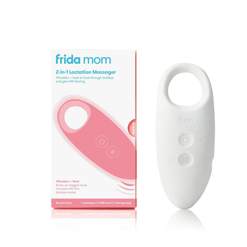 Frida 2-in-1 Heat and Vibration Lactation Massager