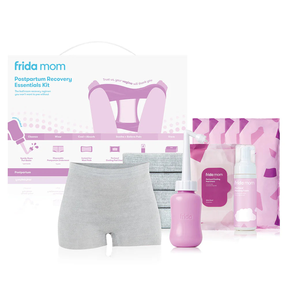 Frida Postpartum Recovery Essentials Kit with Peri Bottle