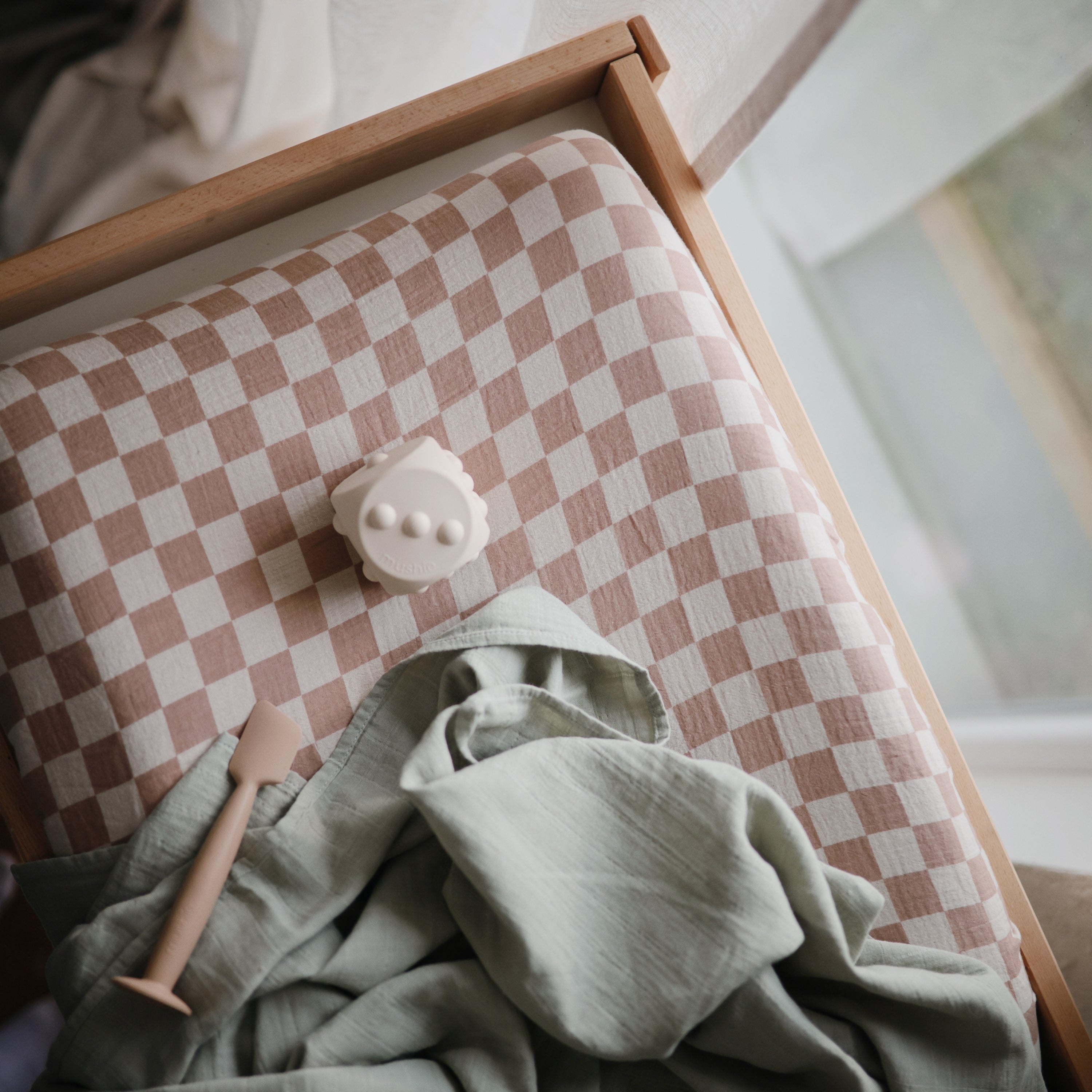 Image of Extra Soft Muslin Changing Pad Cover