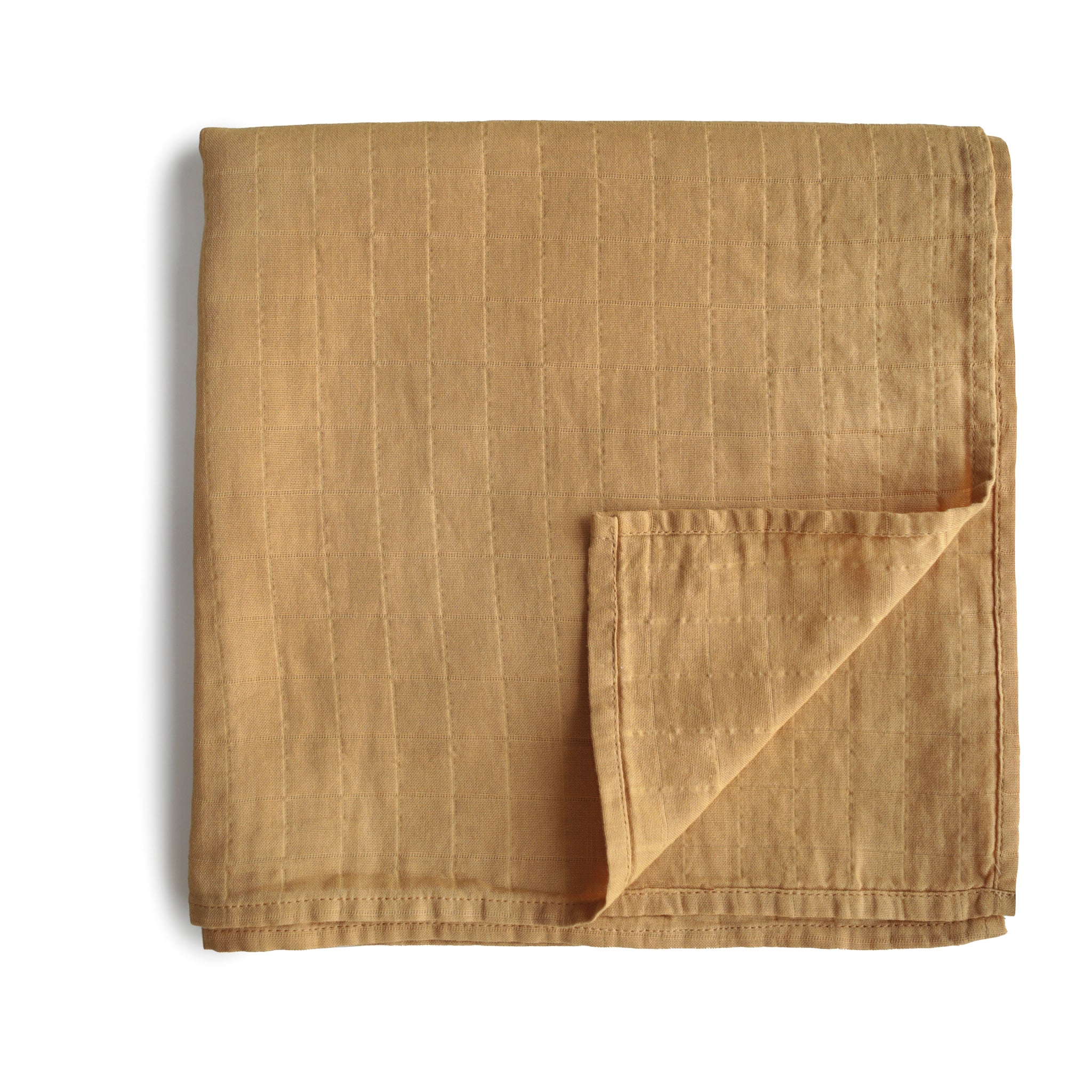 Image of Organic Cotton Muslin Swaddle Blanket