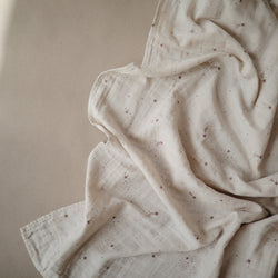 Image of Organic Cotton Muslin Swaddle Blanket
