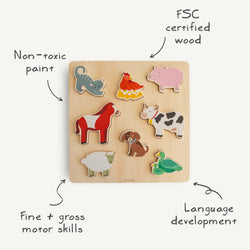 Image of Wooden Farm Puzzle
