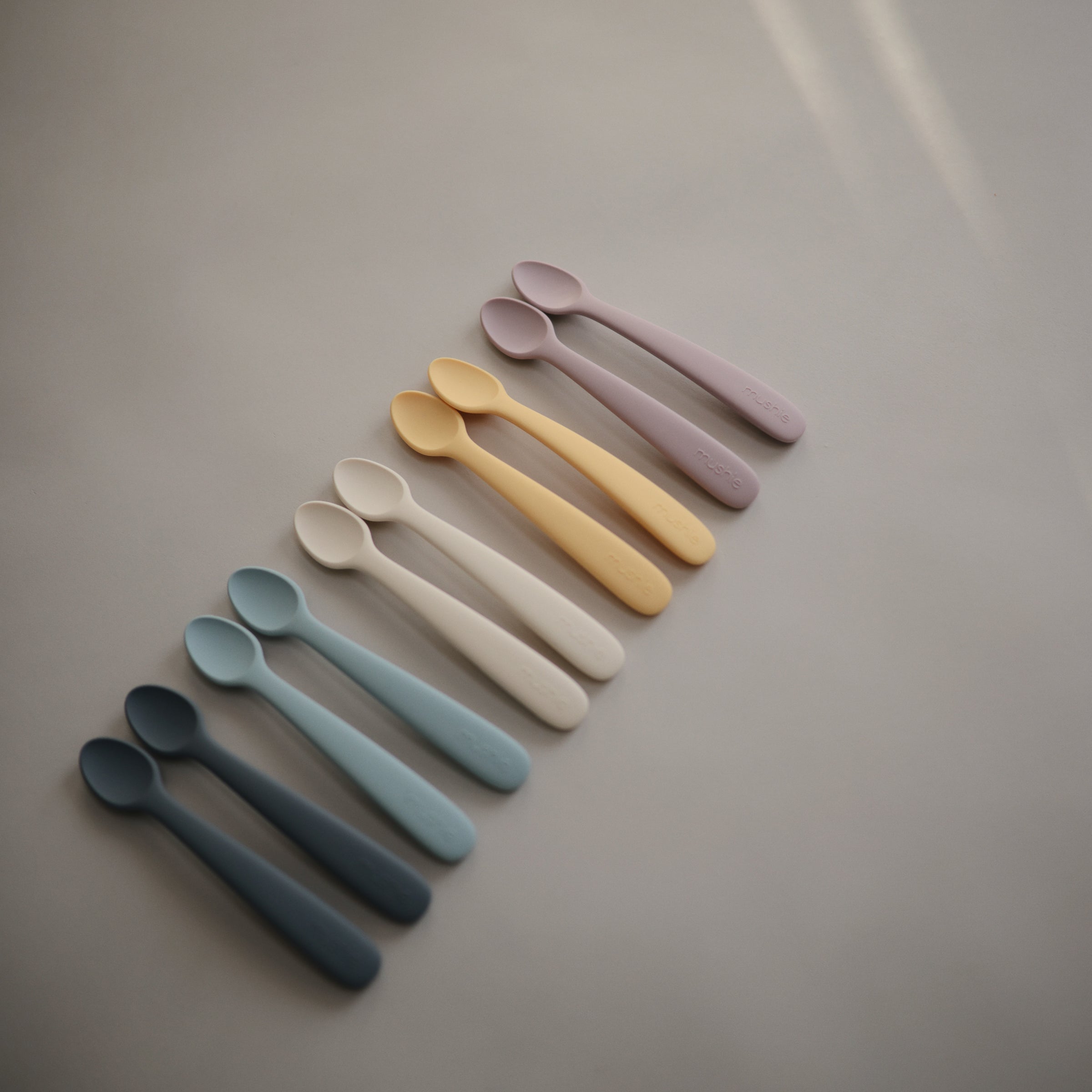 Image of Silicone Feeding Spoons 2-Pack