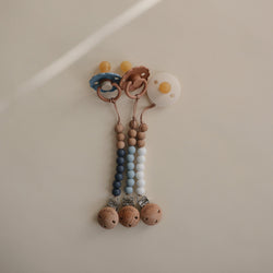 Image of FRIGG Rope Natural Rubber Pacifier 2-Pack