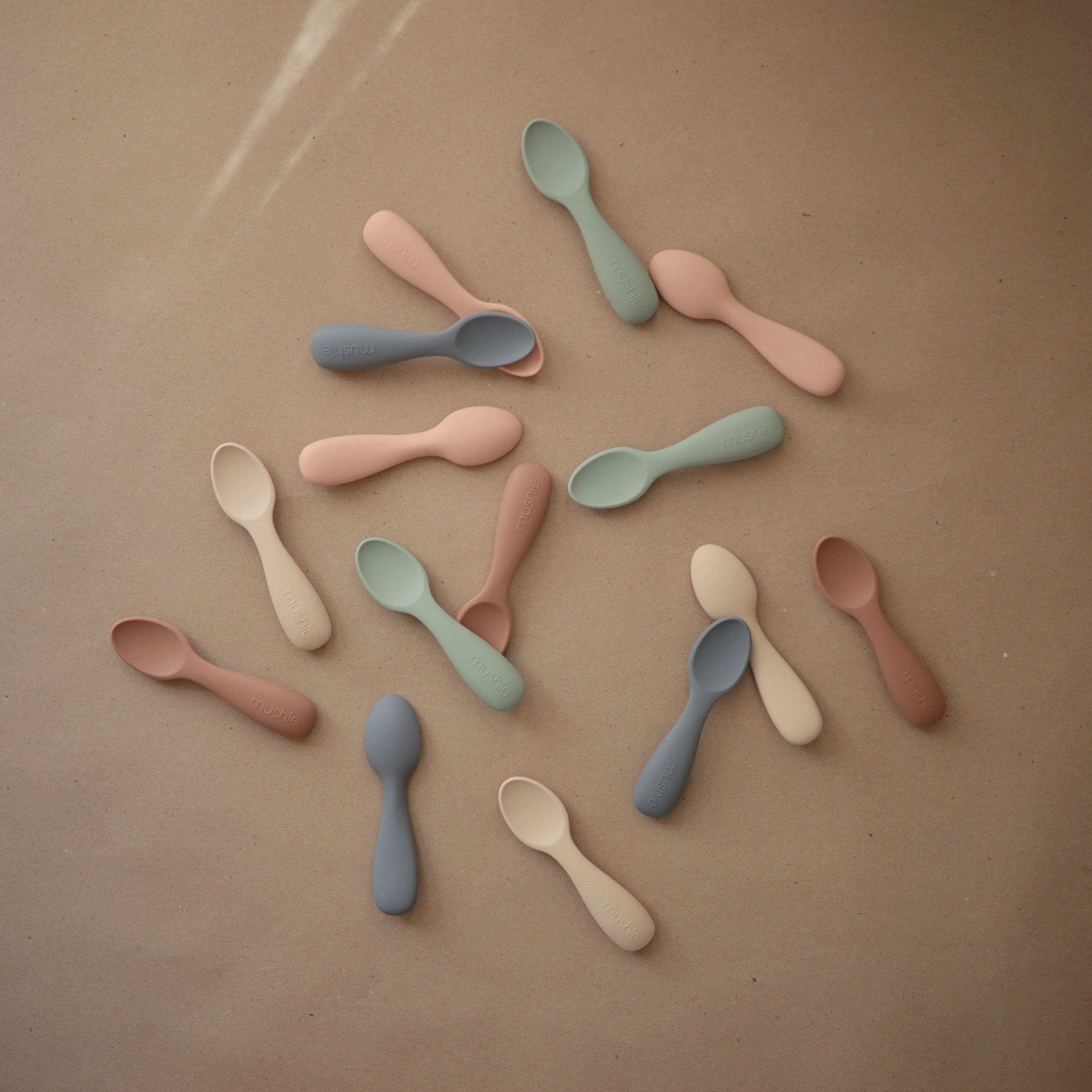 Image of Silicone Toddler Starter Spoons 2-Pack