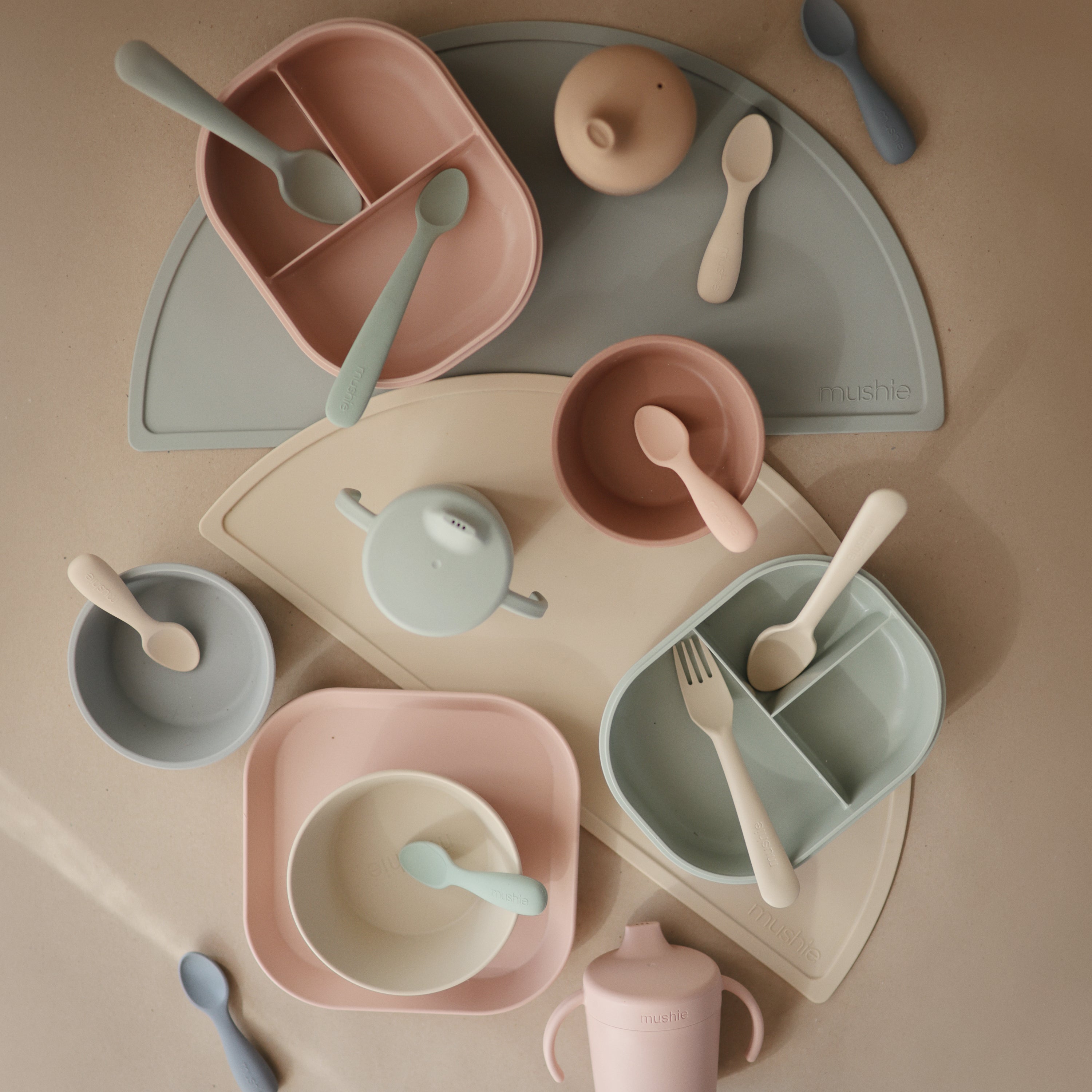 Image of Silicone Toddler Starter Spoons 2-Pack