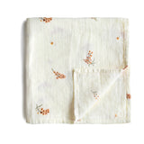 Organic Cotton Muslin Swaddle Blanket