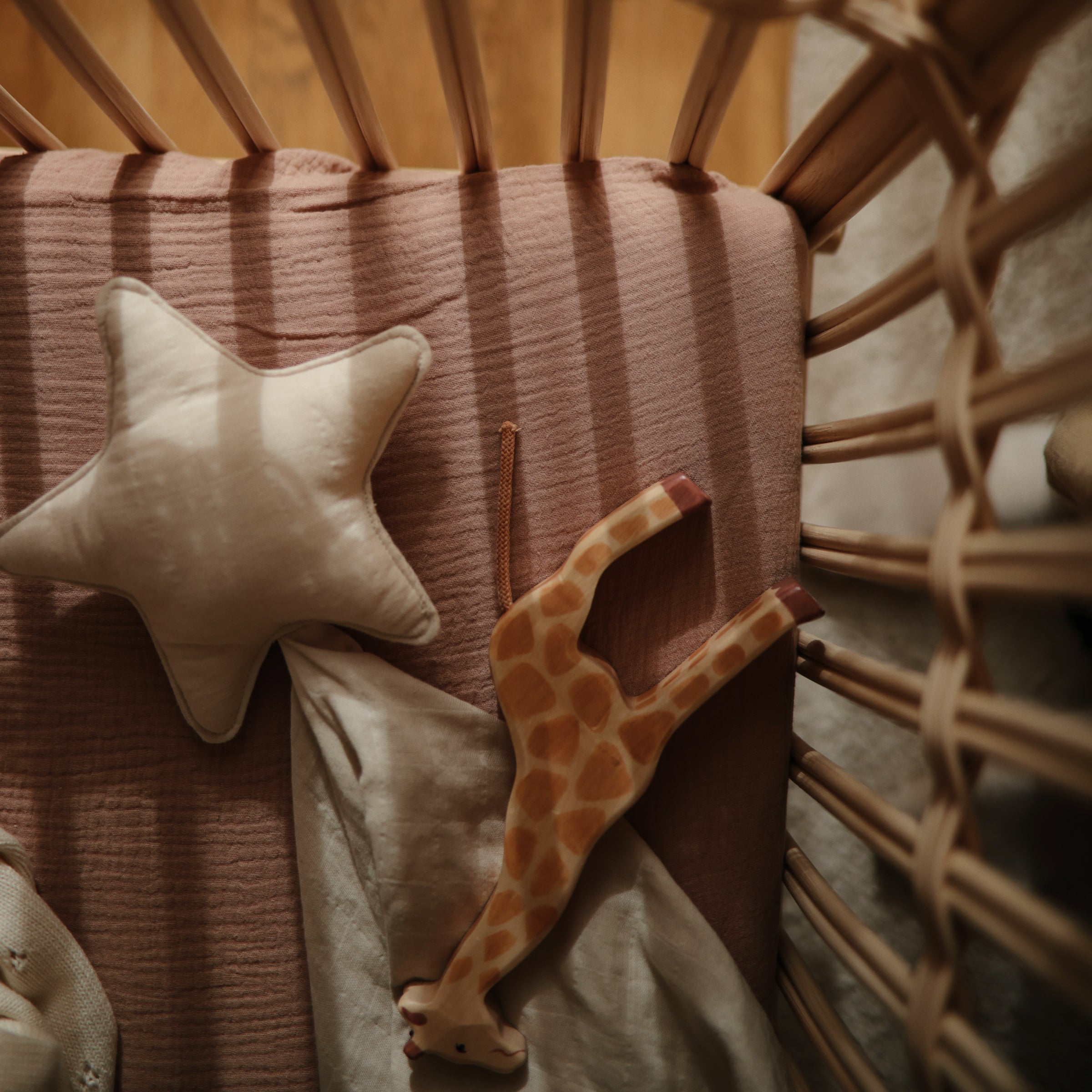 Image of Mini Muslin Crib Sheet