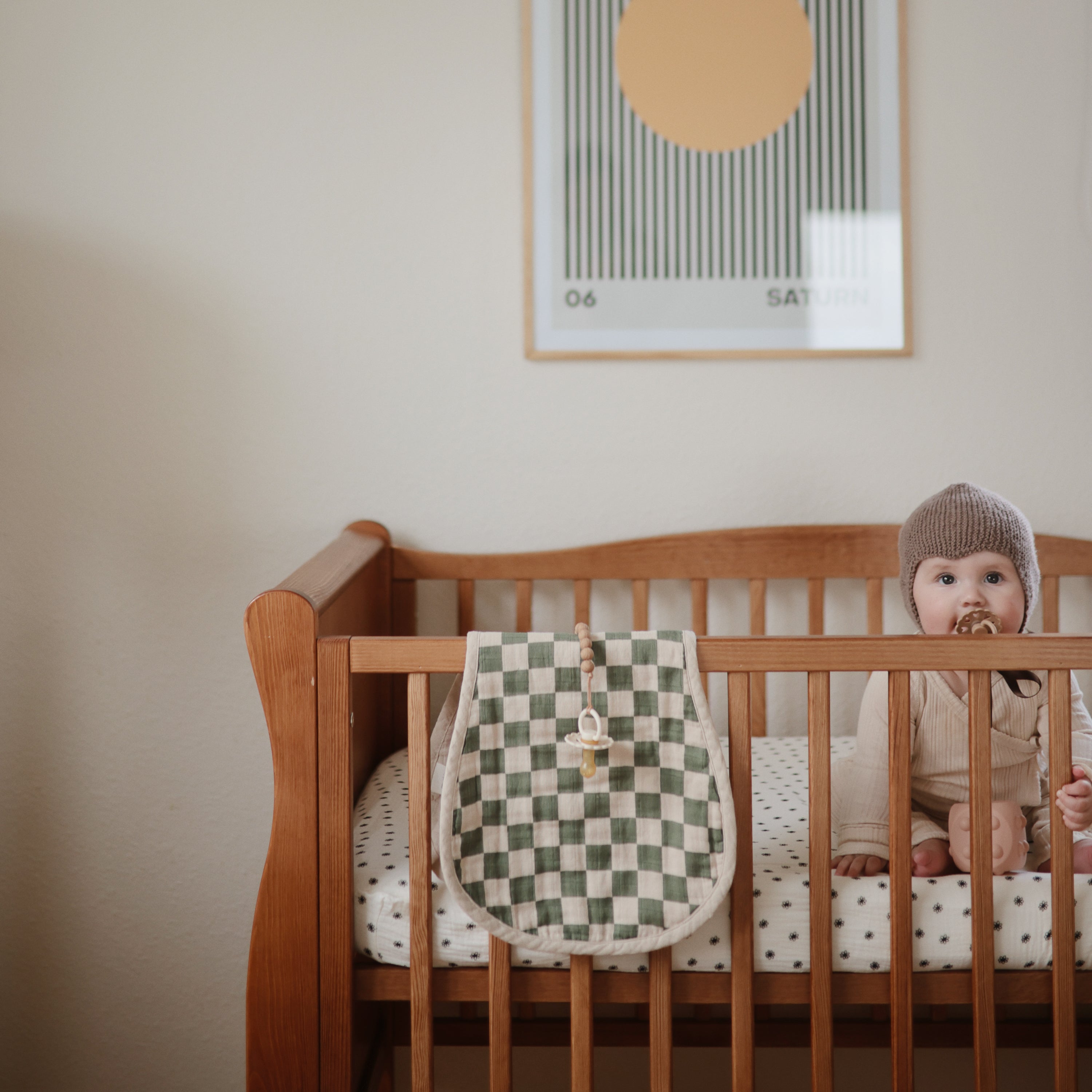 Image of Organic Cotton Muslin Burp Cloth 2-Pack