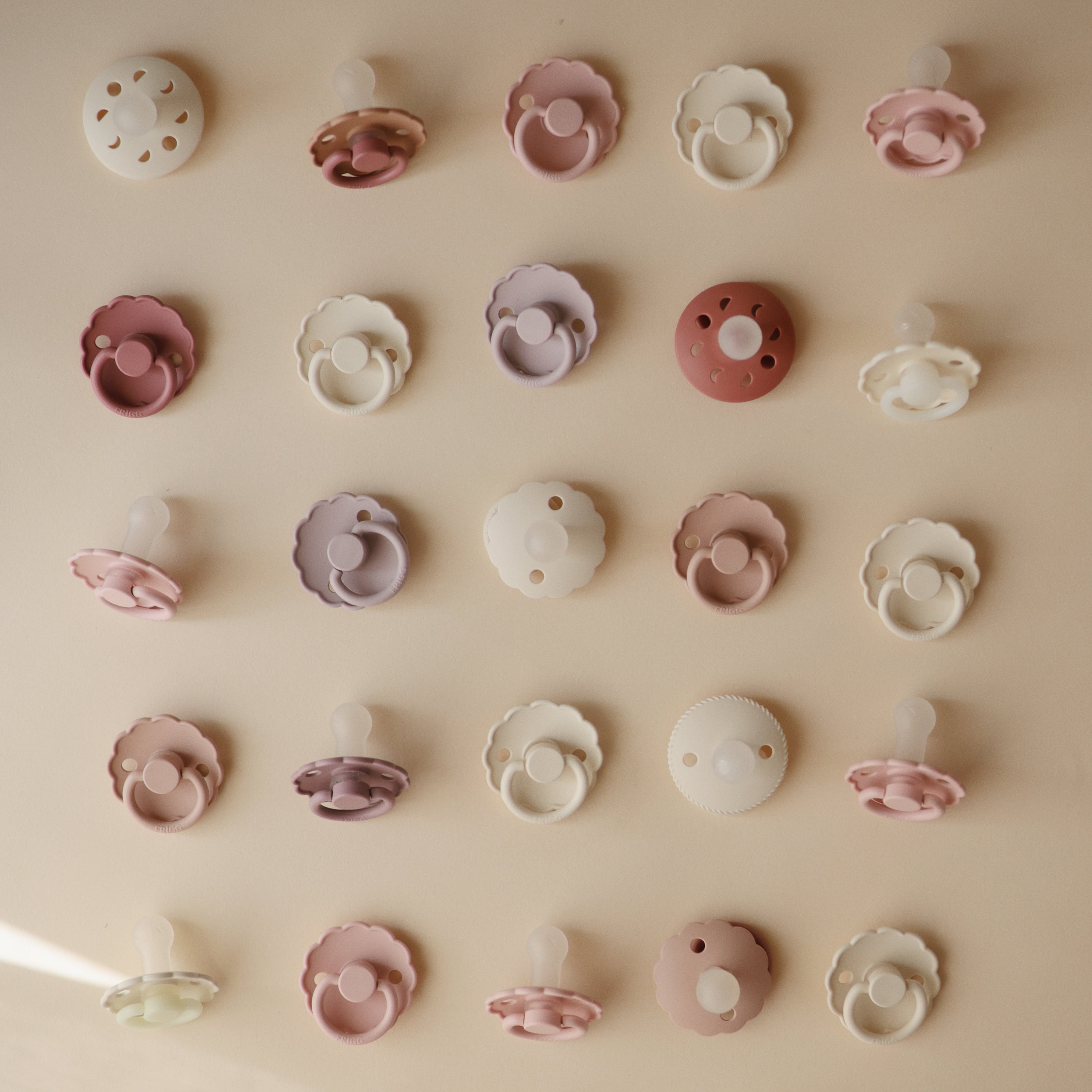 Image of FRIGG Moon Silicone Pacifier 2-Pack