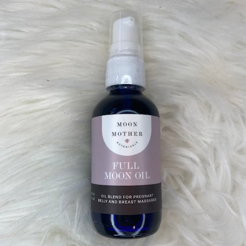 Image of Full Moon Oil Blend for Pregnant Belly and Breast Massage