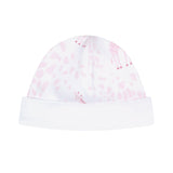 Pink Giraffe Print Hat