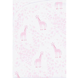 Pink Giraffe Print Blanket