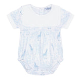 Blue Giraffe Print Bubble