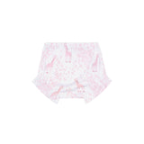 Pink Giraffe Print Diaper Cover Set