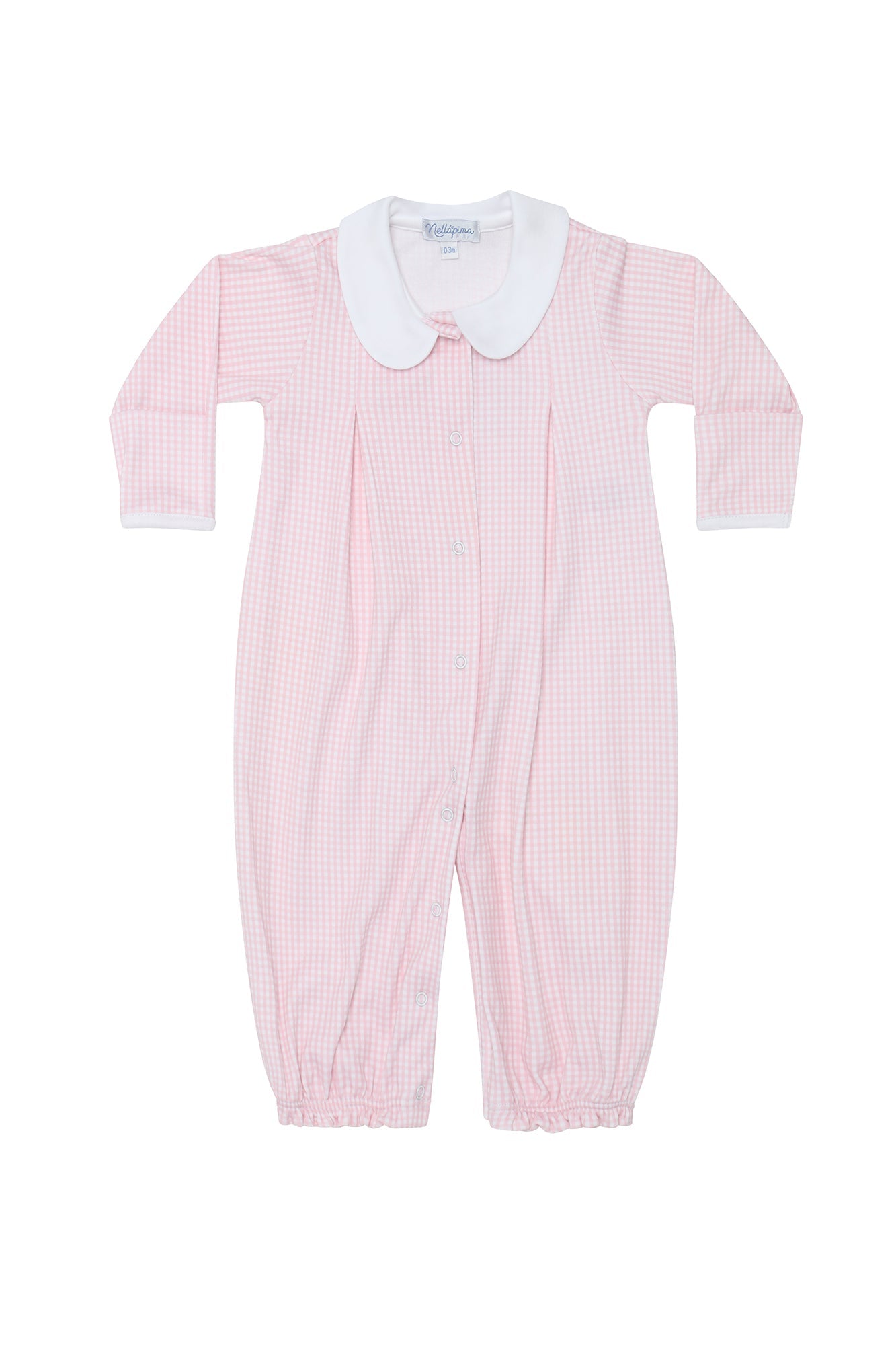 Image of Pink Gingham Converter Gown