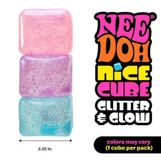 Needoh Nice Cube Glitter Glow