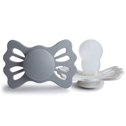 Image of FRIGG Lucky Symmetrical Silicone Pacifier 2-Pack (6-18 Months)