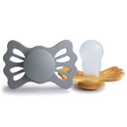 Image of FRIGG Lucky Symmetrical Silicone Pacifier 2-Pack (6-18 Months)