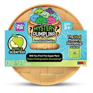 Crazy Fun Green Holographic Dumpling